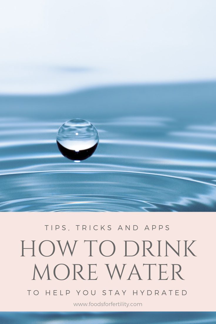 How to Drink More Water – Tips, Tricks and Apps to Help You Stay Hydrated