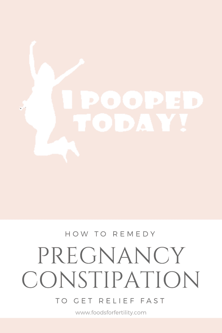 Pregnancy Constipation Remedies