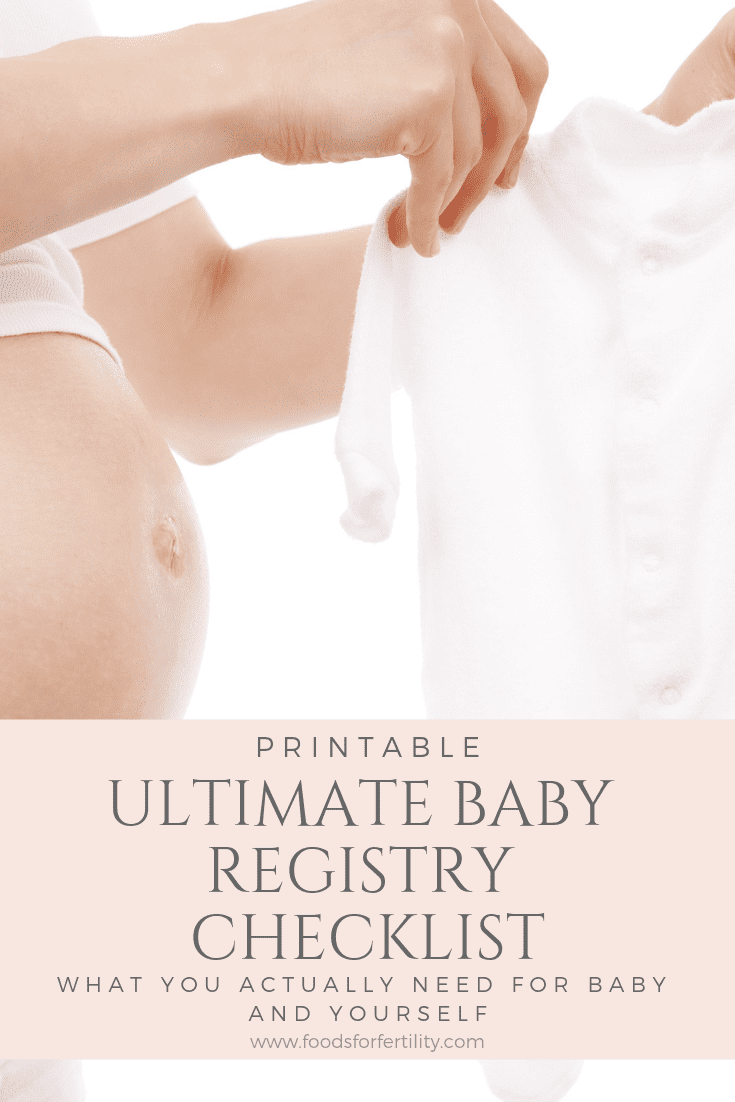Printable Ultimate Baby Registry Checklist Download - Favorite Baby Registry Items PDF